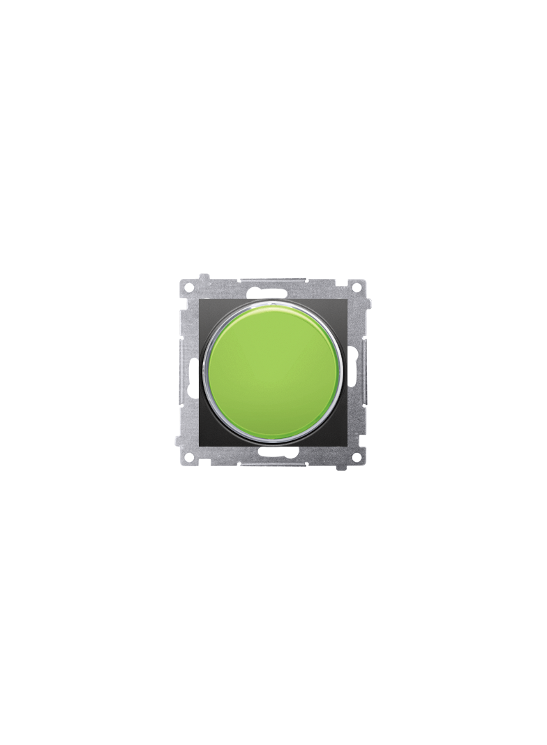 Simon 54 Sygnalizator świetlny LED – światło zielone 230V czarny DSS3.01/49 KONTAKT