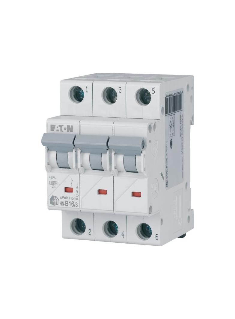 HN-B16/3 Wyłącznik nadprądowy 6kA B16A 3P 194881 EATON