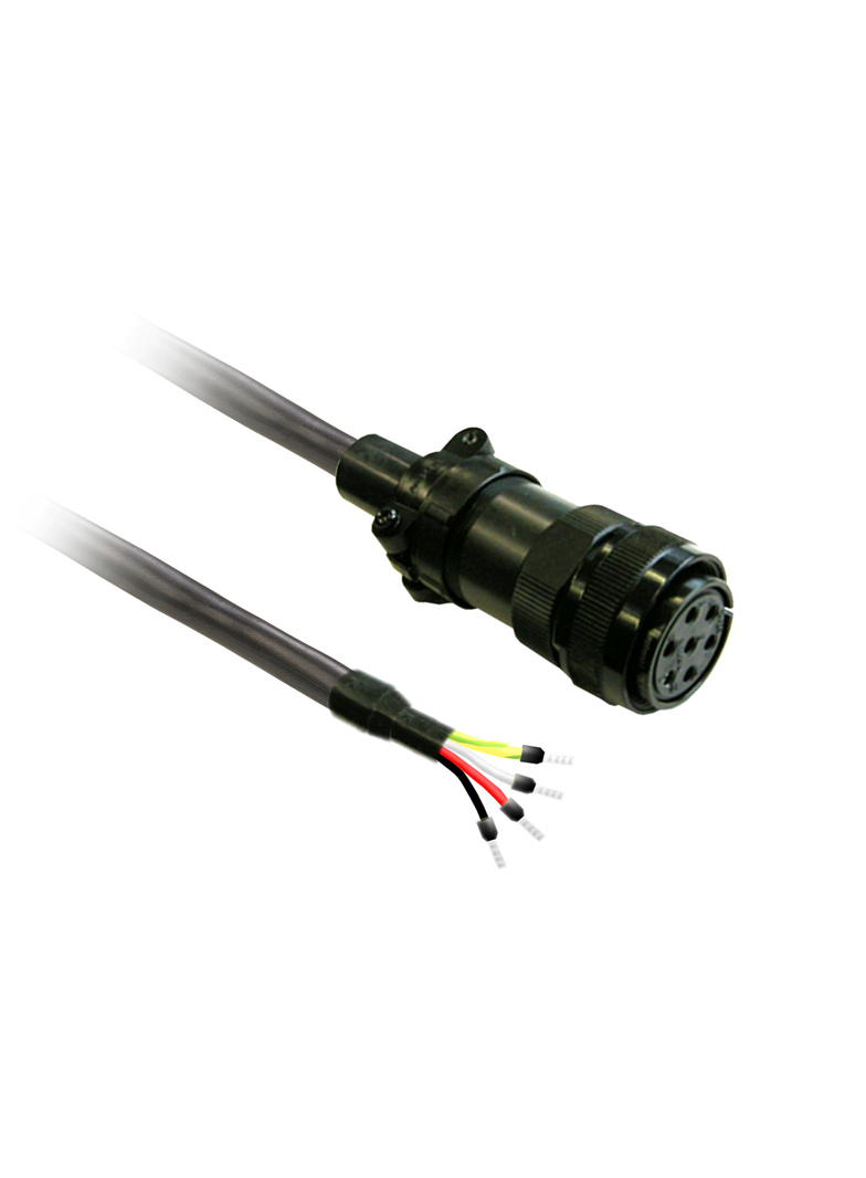 Kabel zasilający serwosilnika BCH16, 4G2.0, 3M, ekranowany, MIL