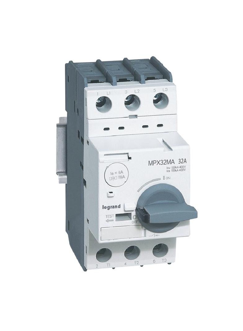 Wyłącznik Silnikowy Mpx3 32Ma 32A Tylko Z Wyzwalaczem Magnetycznym 417355 LEGRAND