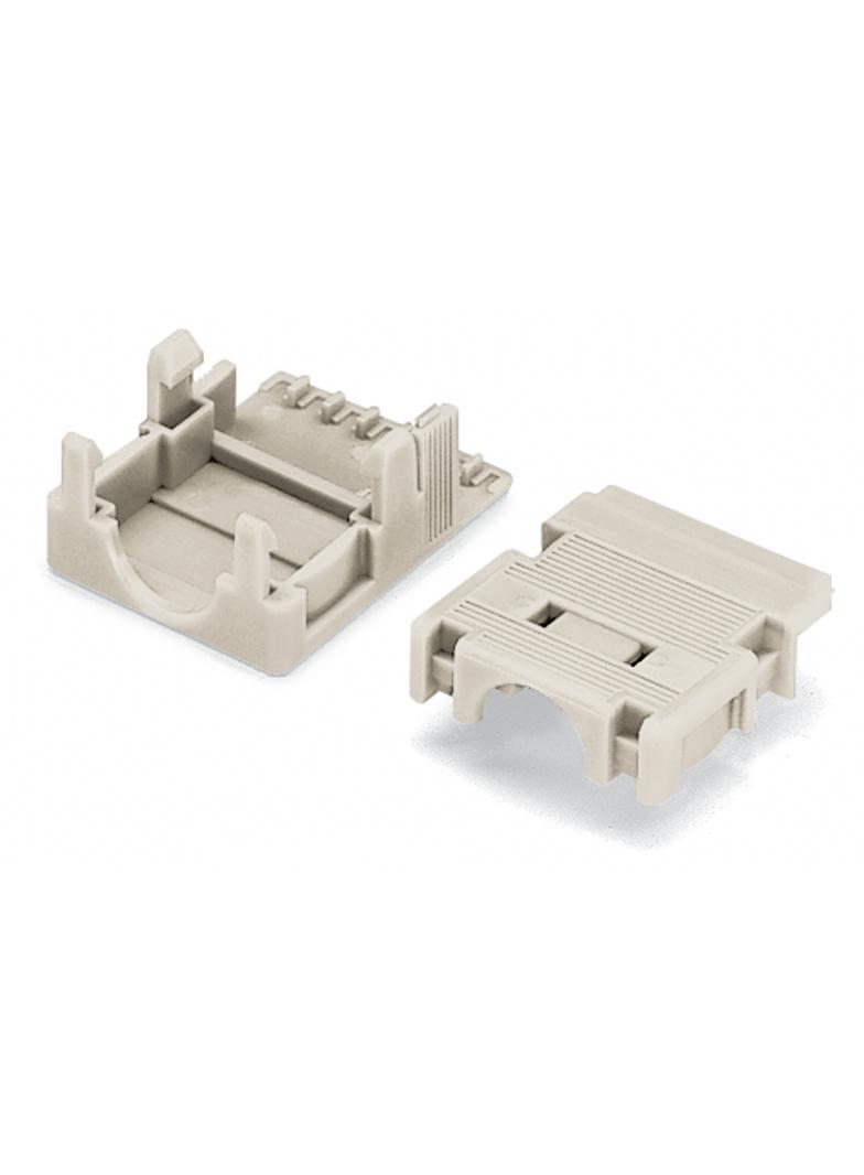 obudowa zabezpieczająca przewody raster 3,5 mm 3-torowa szara
