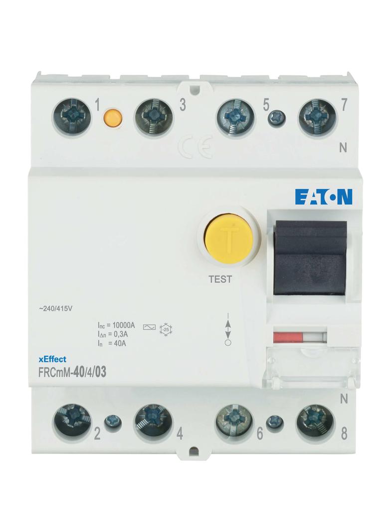FRCmM-40/4/03 Wyłącznik różnicowoprądowy 10kA 40A 4P 300mA typ AC 170420 EATON