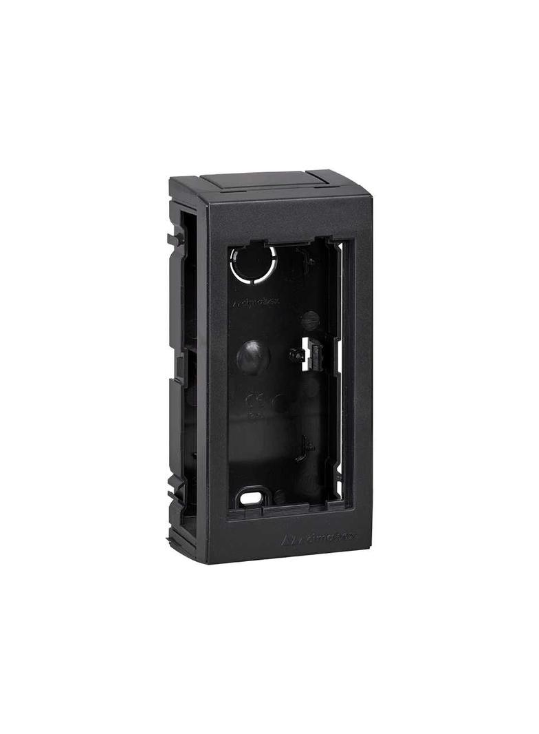 Simon Connect Obudowa natynkowa 1-modułowa 2x K45 szary grafit SBC150/14 KONTAKT
