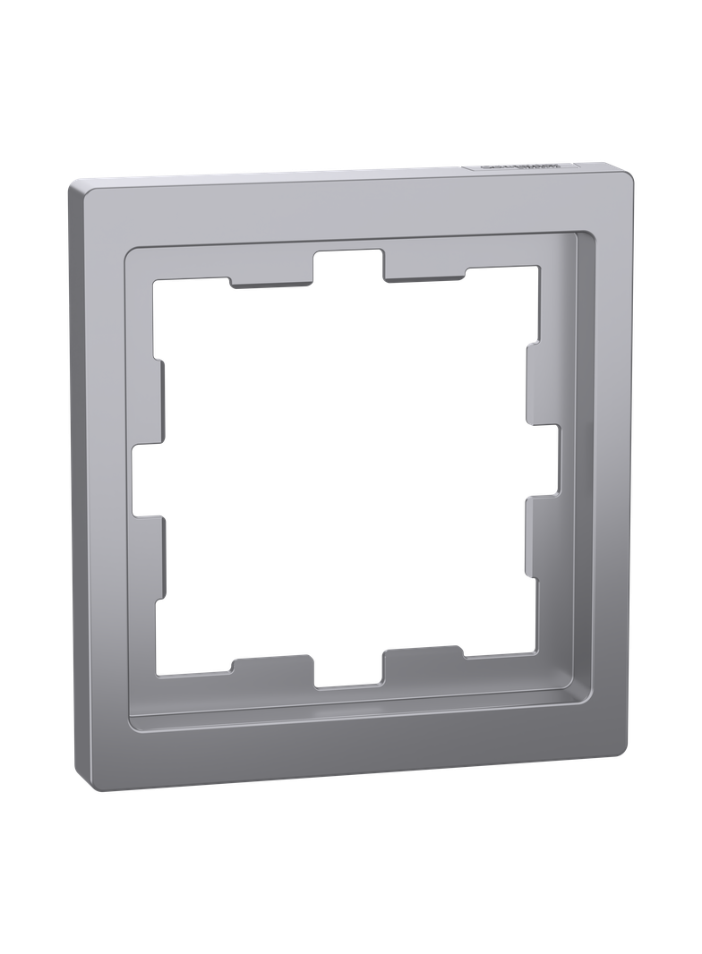 Merten D-Life, ramka 1-krotna, stal nierdzewna