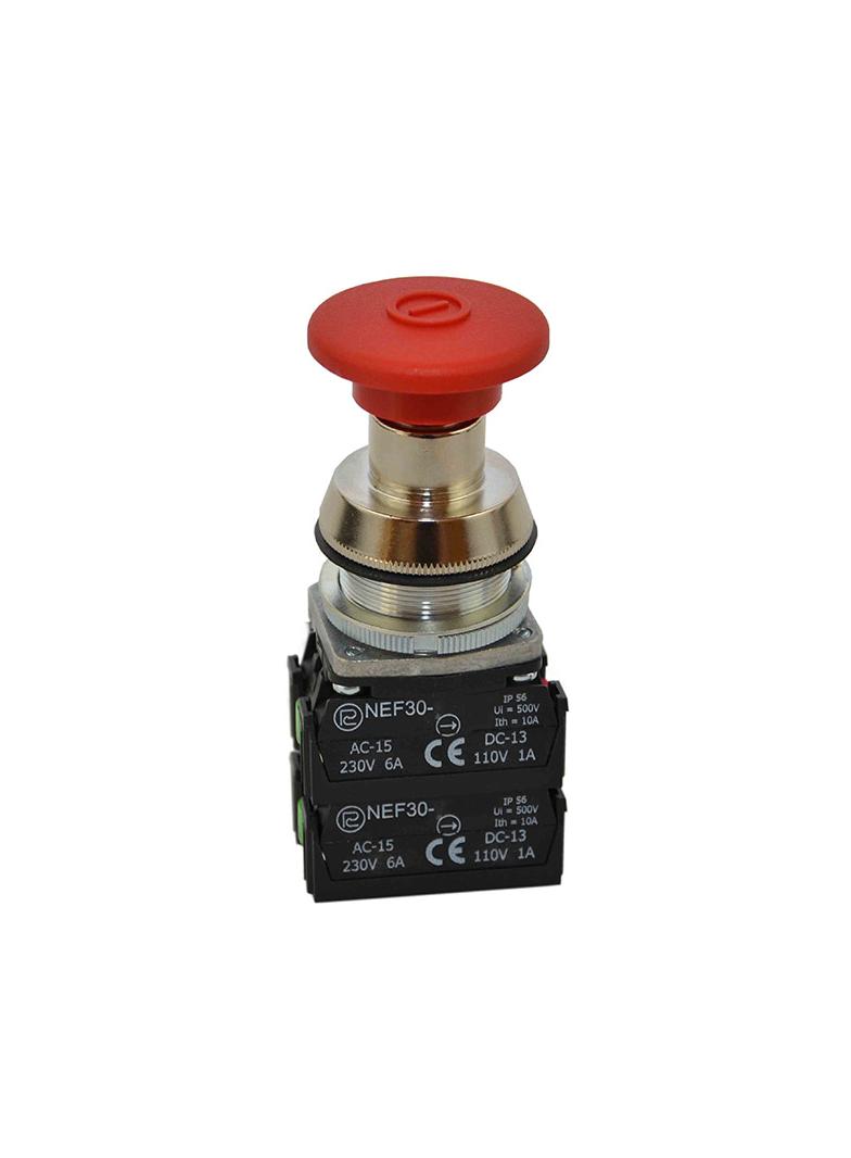 Przycisk NEF30-DR3XY czerwony W0-NEF30-DR 3XY C PROMET