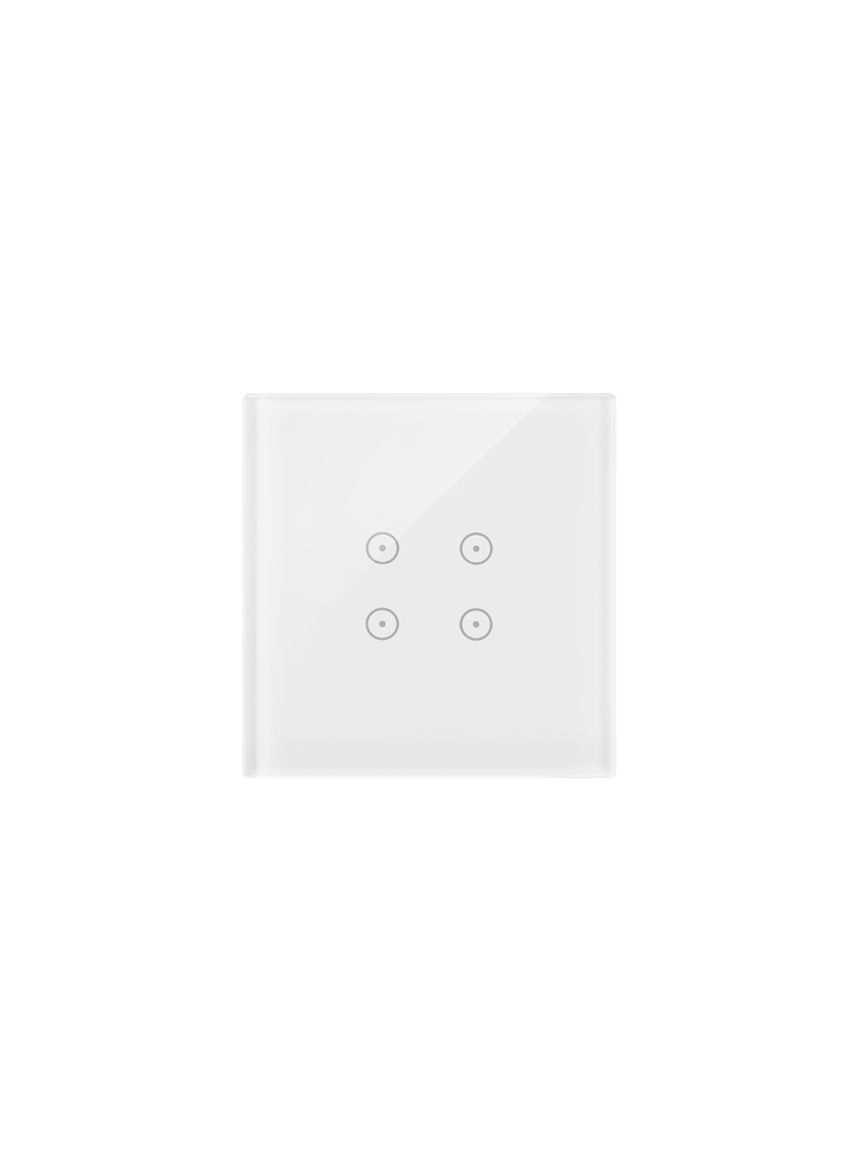 Simon 54 Touch Panel dotykowy S54 Touch 1 moduł 4 pola dotykowe biała perła DSTR14/70 KONTAKT