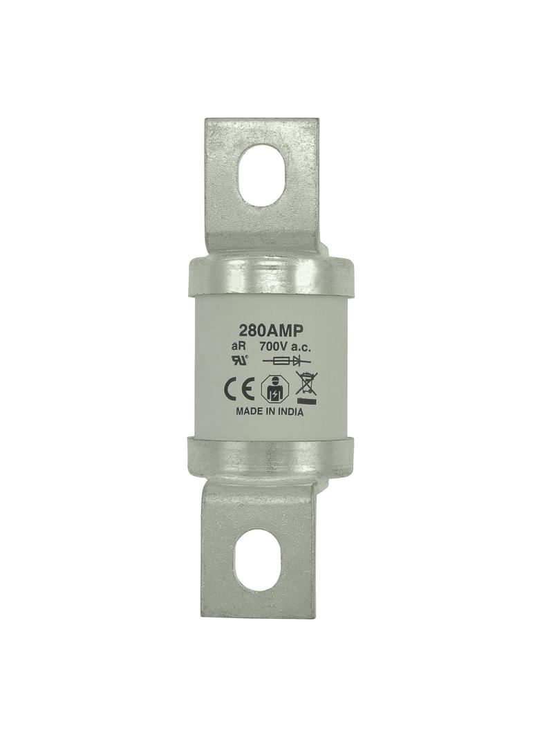 280AMP 690V AC BS88 HIGH SPEED TWIN FUSE Wkładka szybka 280A AC 690V DC 350V BS88 83x113 m 280MMT EA