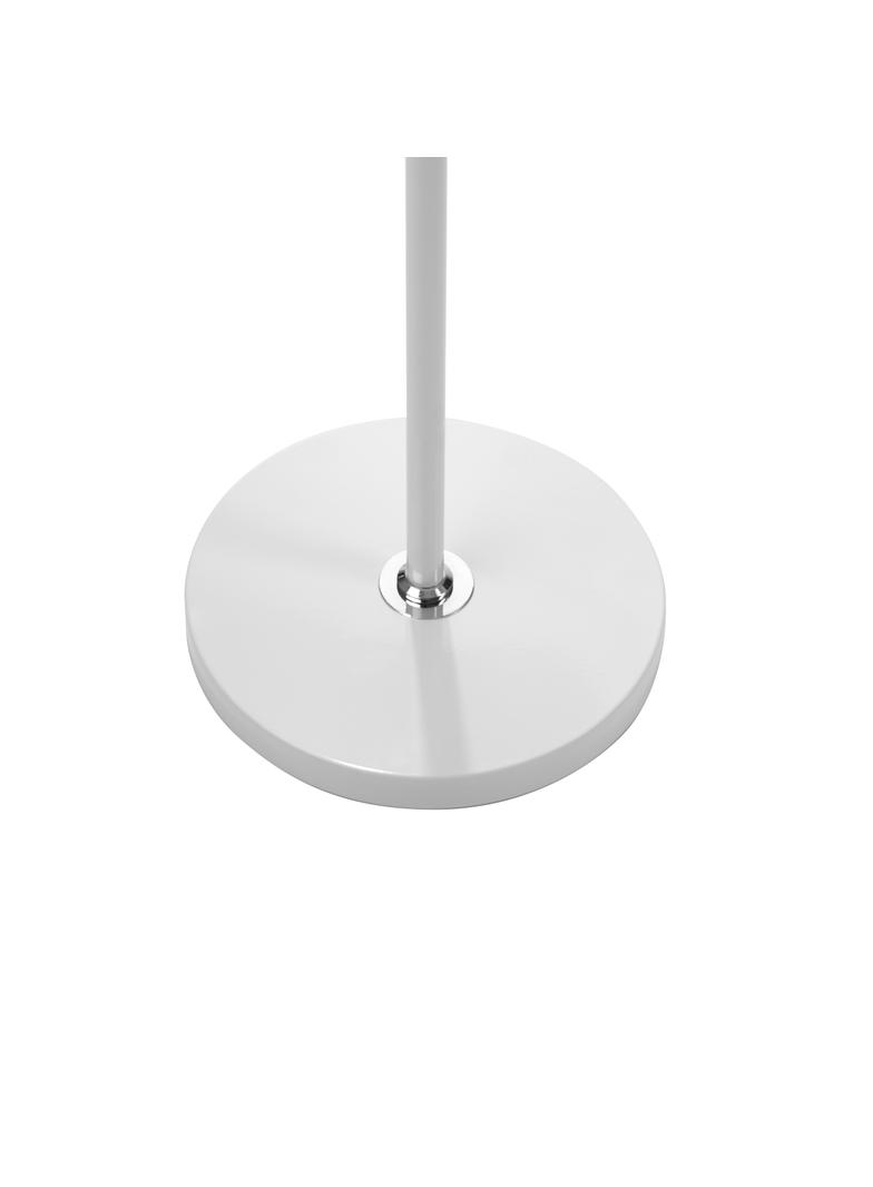 Lampa stojąca podłogowa LAR max 20W E27 155 cm biała LS-1/W ORNO