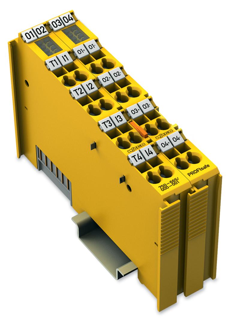 moduł 4FDO 0,5A/4FDI 24VDC PROFIsafe WAGO