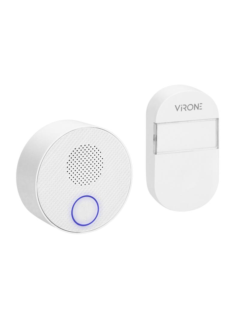 Dzwonek bezprzewodowy SONUS AC sieciowy przycisk bezbateryjny learning system 38 dźwięków 100m DB-2