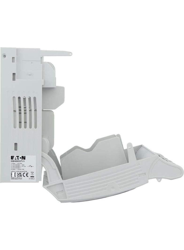 EBH00O3TV1 Rozłącznik bezpiecznikowy poziomy 160A AC 690V NH00 AC23B 3P IEC zaciski V EBH00O3TV1 EAT