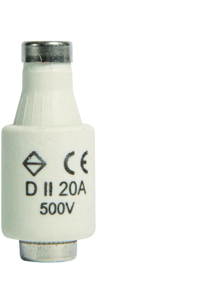 Wkładka bezpiecznikowa DII/E27 wyk.szybkie F (Bi-Wts) 20A 500VAC LE27F20 HAGER