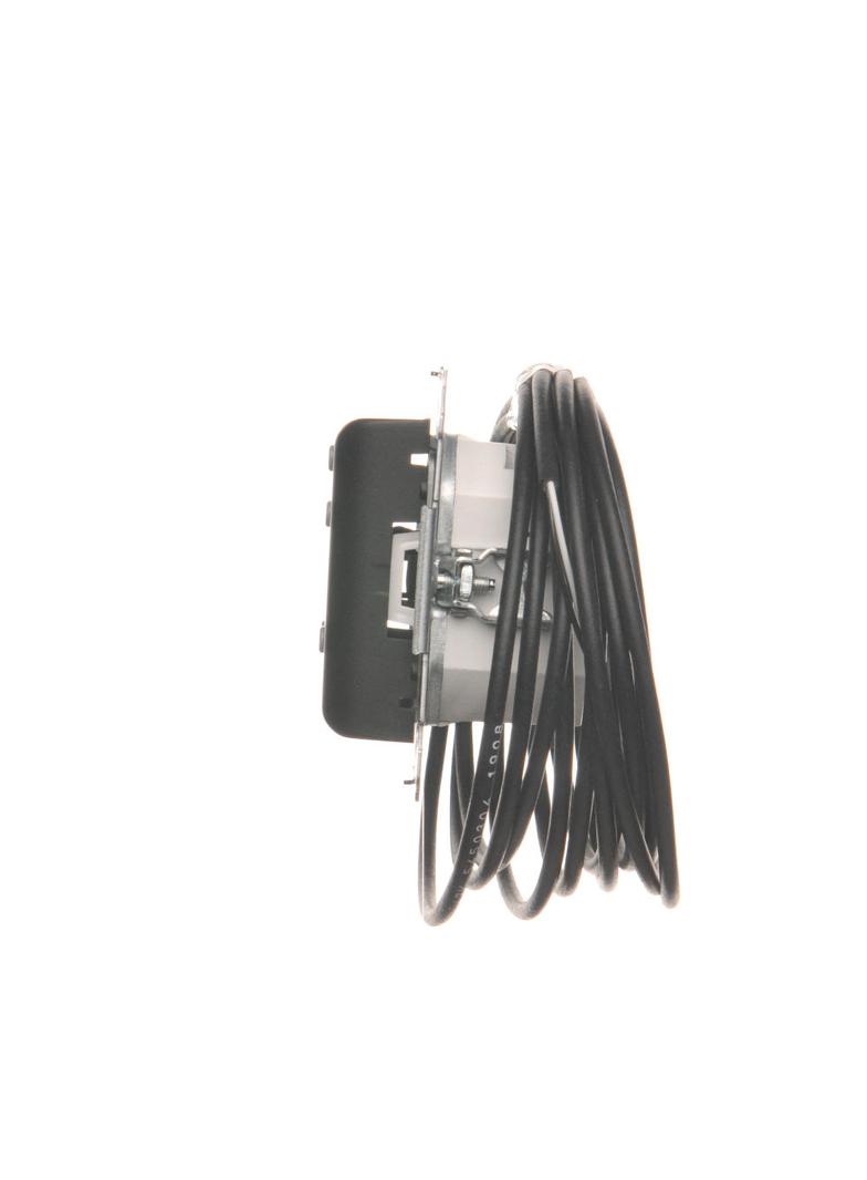 Simon 54 Regulator temperatury z wyświetlaczem z czujnikiem zewnętrznym 16(2) A 230V czarny *W komplecie czujnik zewnętrzny (sonda) DTRNSZ.01/49 KONTAKT