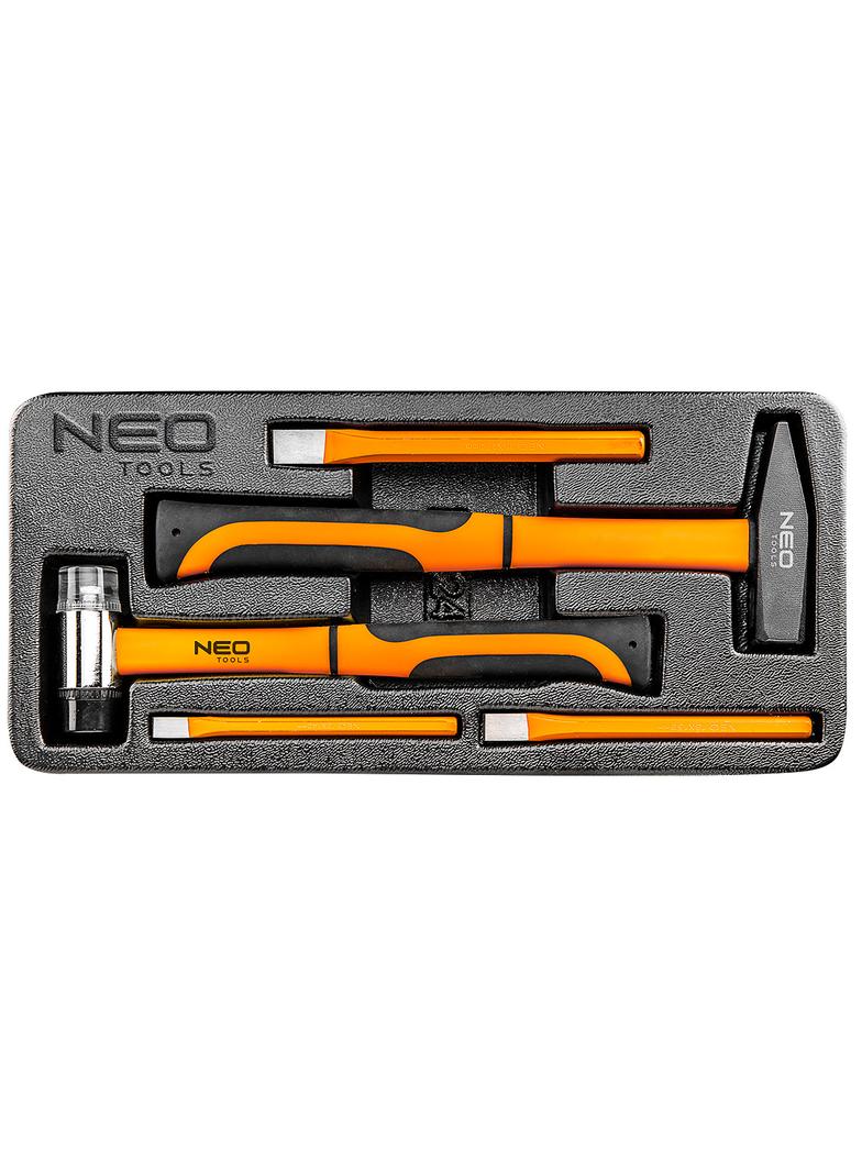 Młotki i przecinaki, zestaw 5 szt., wkładka