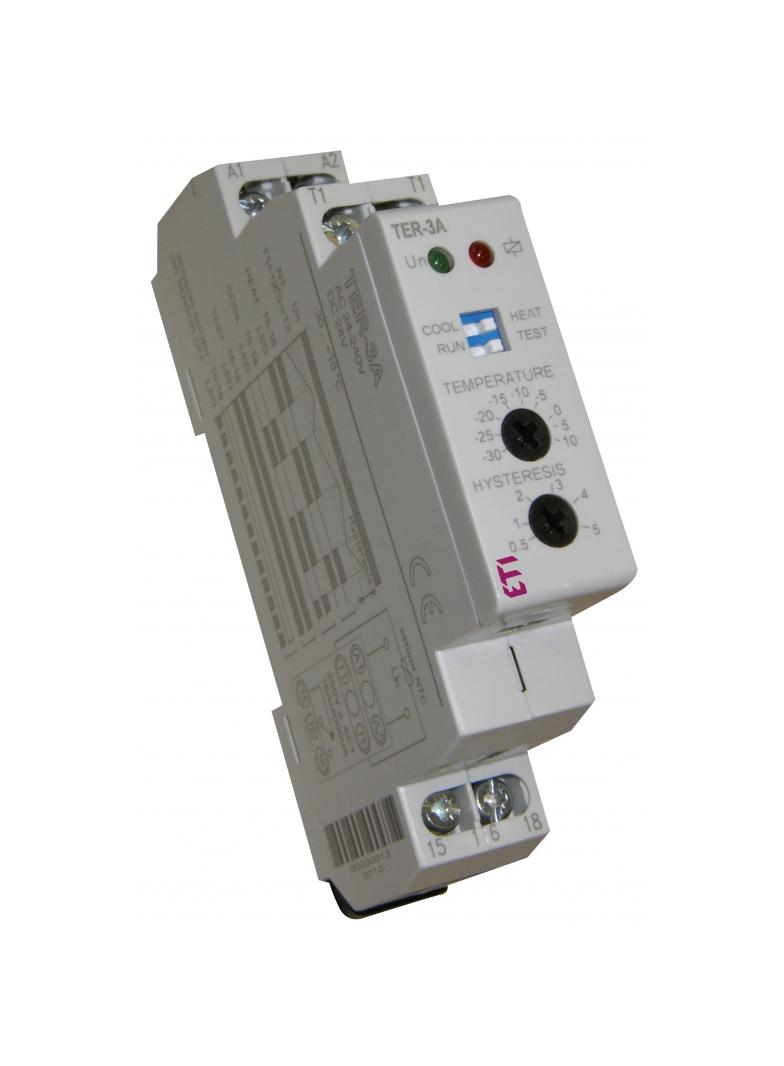 Termostat analogowy do sondy PT100 TER-3G 002471846 ETI