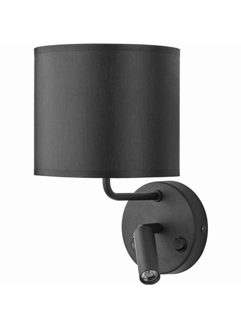 TK-Lighting kinkiet Richi 1xE27 max 60W + 1xCOB *3W LED 4000K 90lm czarny