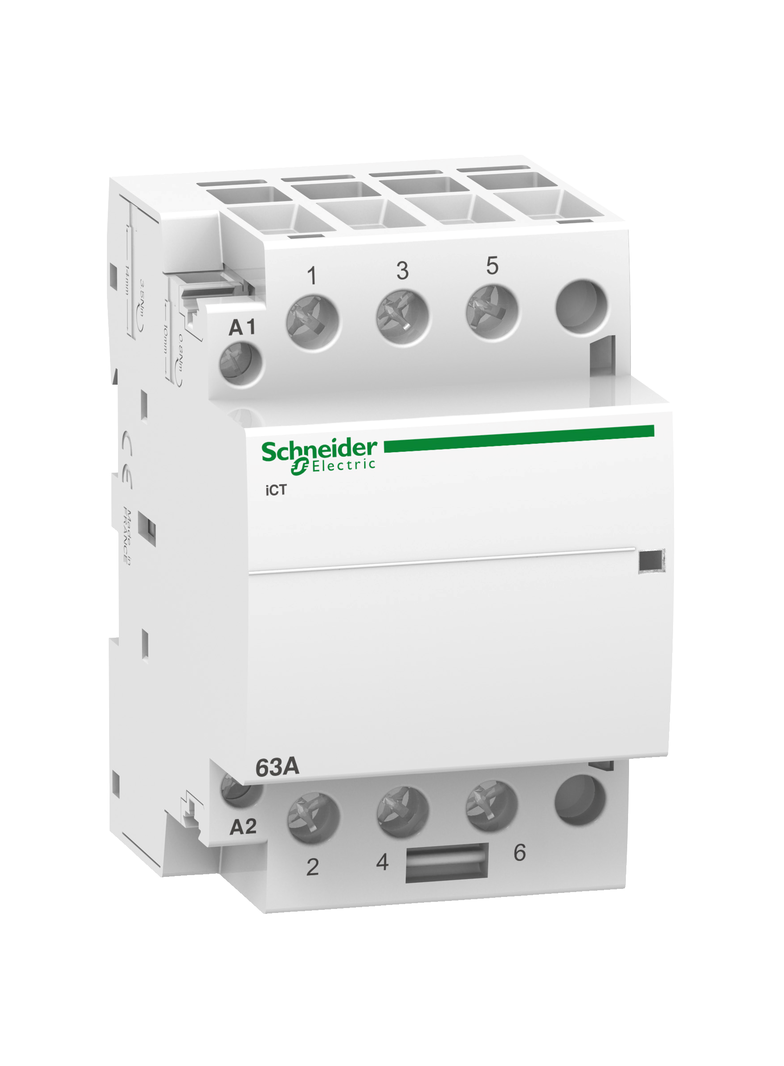 Stycznik modułowy Acti9 iCT60-63-30-230 63A 3NO 60Hz 220/240 VAC