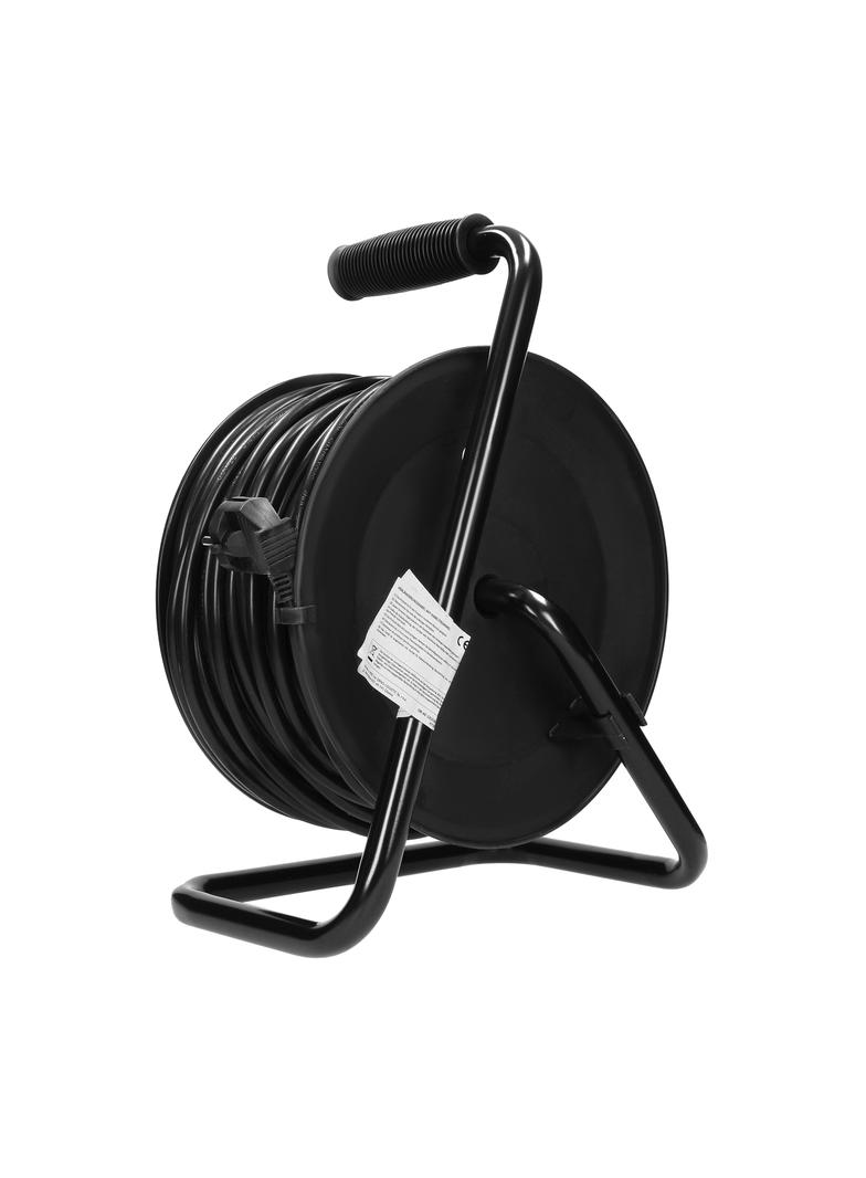 Przedłużacz bębnowy 4 gniazda (Schuko) kabel PVC H05VV-F 3x1.5mm2 długość - 50m Termik Prz OR-AE-131