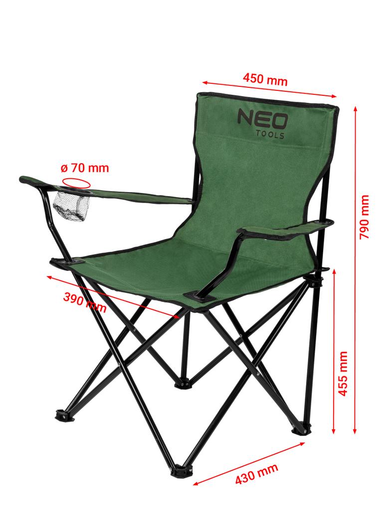Krzesełko biwakowe, składane
