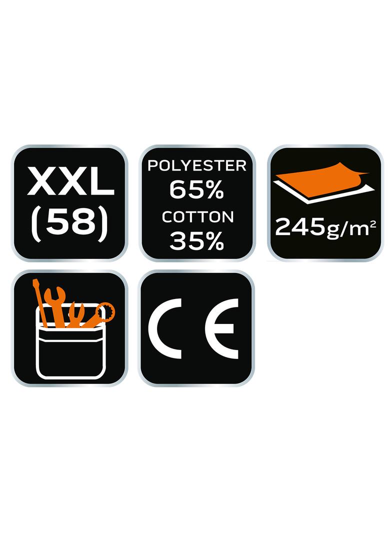 Bluza robocza, rozmiar XXL/58