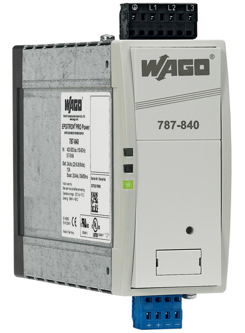 EPSITRON zasilacz 24V DC 10A 3-faz. WAGO
