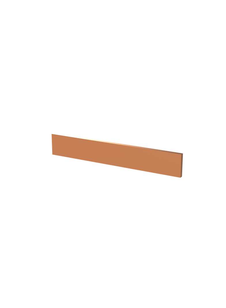 ZX2070 Szyna Cu 30x5mm, L:195mm