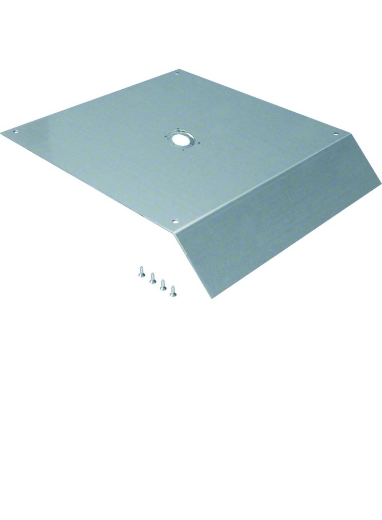 tehalit.AK Pokrywa kanału napodł GBZ fi50 1-str skos dł 400mm 400x70mm stal AKM400050GBZ HAGER