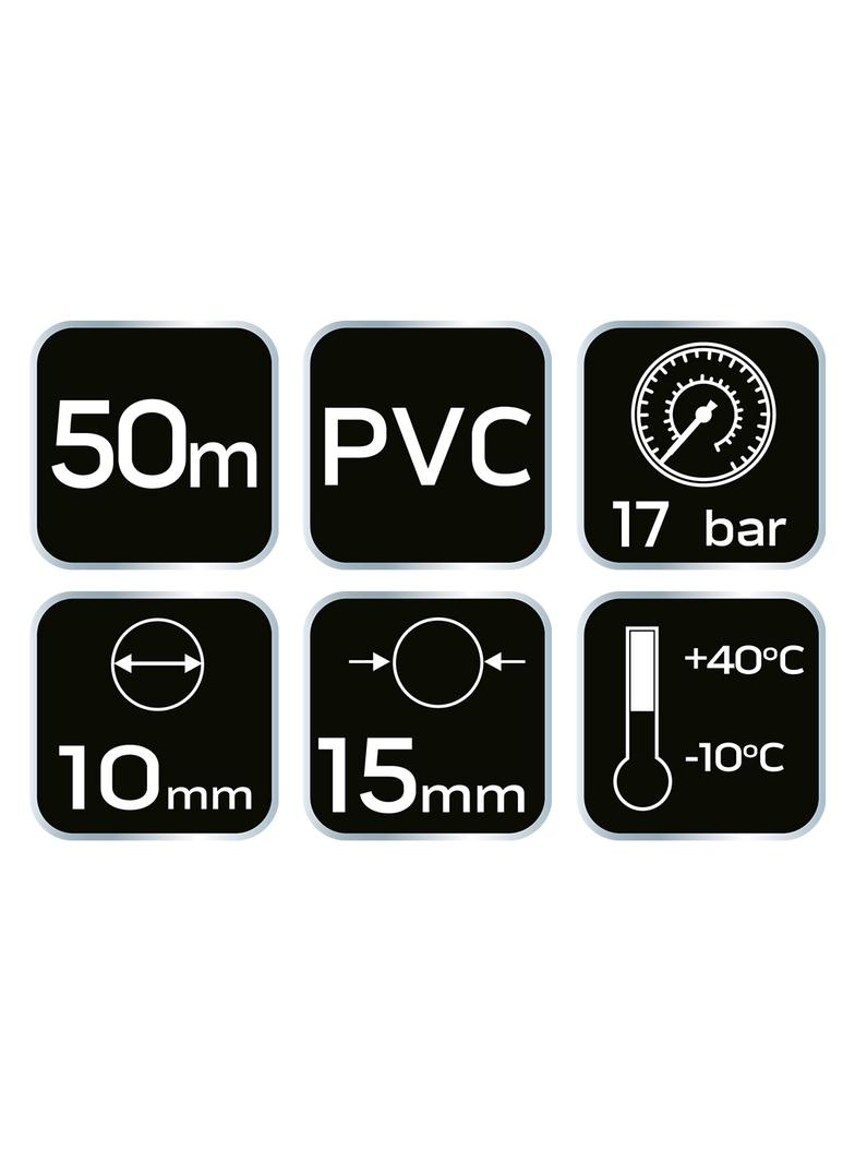 Przewód ciśnieniowy zbrojony 10 x 15 mm, 50 m
