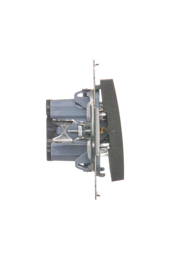 Simon 54 Przycisk „światło” 16A z. śrub. antracyt