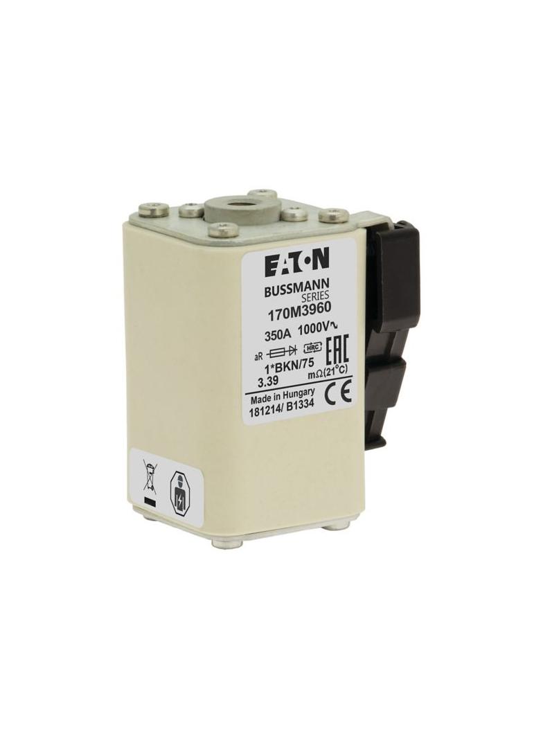 FUSE 350A 1000V 1*BKN/75 AR Wkładka szybka 350A AC 1000V rozmiar 1 43x61x74 mm aR I 170M3960 EATON