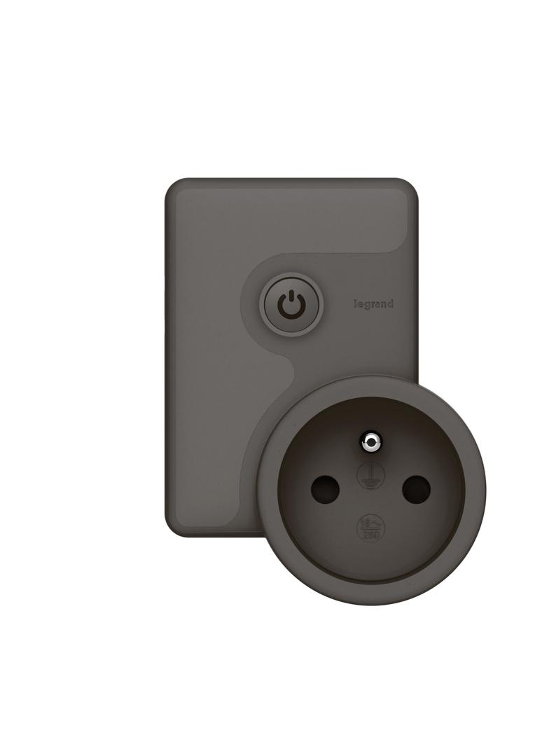 Netatmo - gniazdo mobile connected 16A - czarne, Legrand