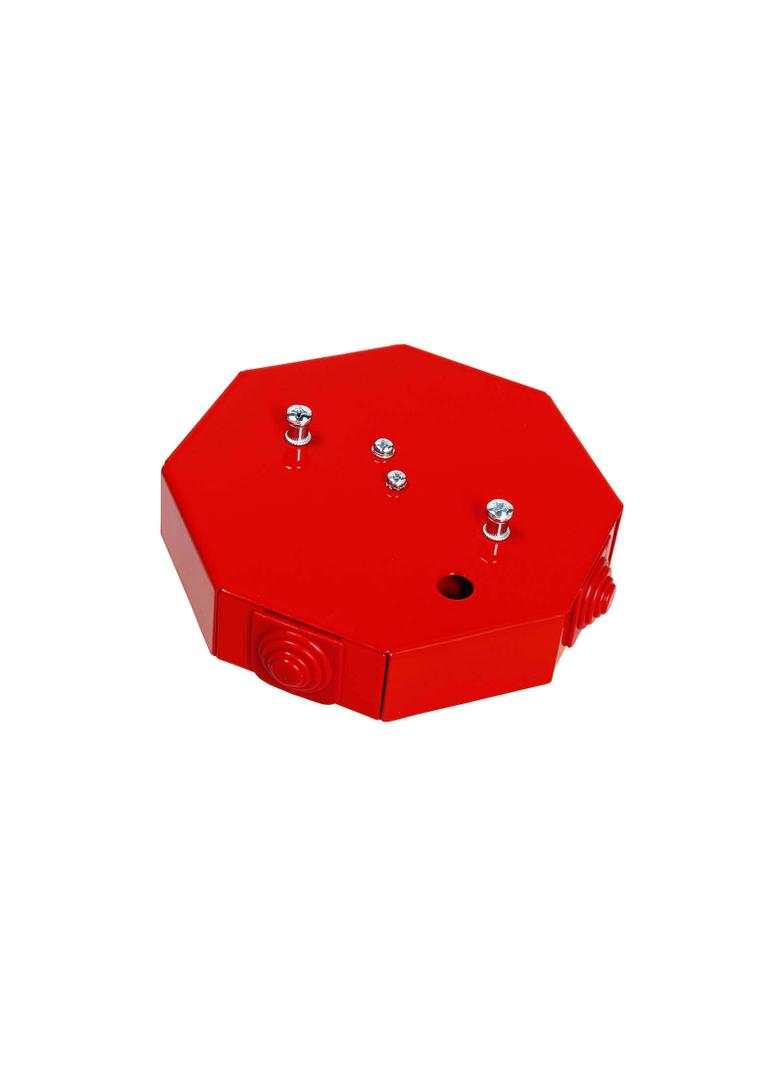PIP-3AN R6x2x4 Puszka przeciwpożarowa, ośmiokątna, E90, rozgałęźna, 6x2x4mm2,137x124x28 mm - kolor c