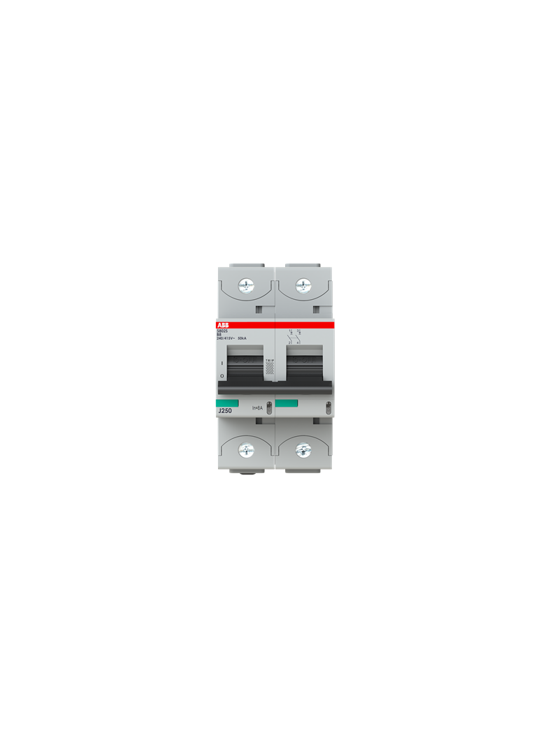S802S-B8 Wyłącznik nadprądowy 50kA 2P B8A 2CCS862001R0085 ABB