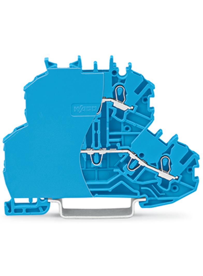 TOPJOB S złączka przelotowa 2-przewodowa niebieska