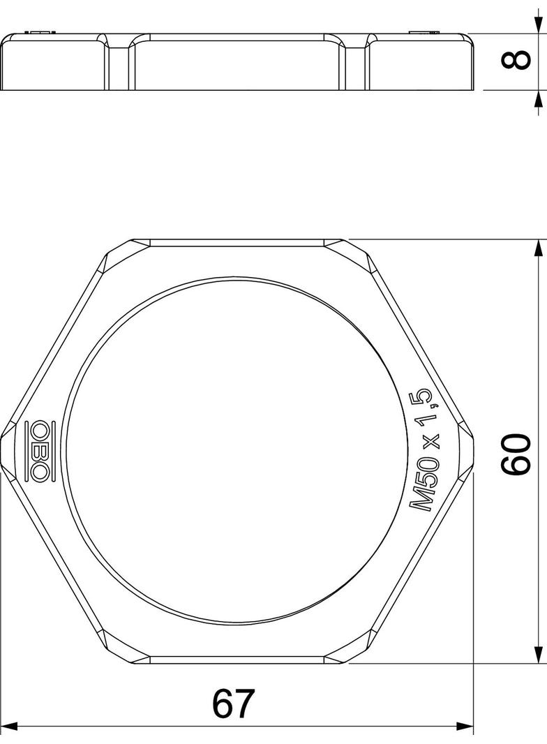 PRZECIWNAKRĘTKI M50X1,5 SR.SZ.