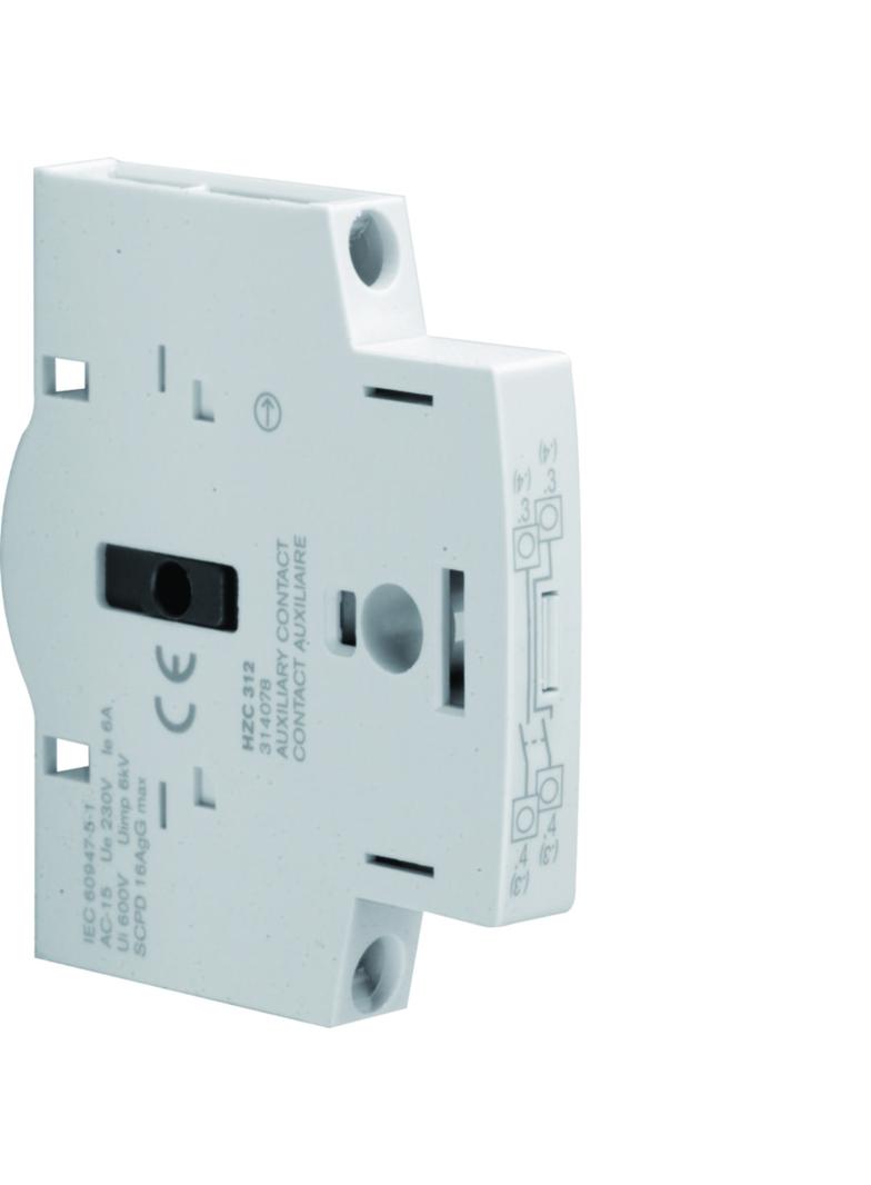 Styki pomocnicze 2Z 5A 250V rozłączniki HAx rozmiar 1-4 20-160A HZC312 HAGER