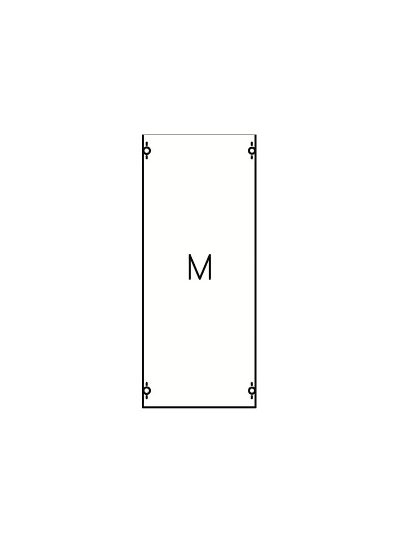 1M0A Pole rozdzielcze 1 kol.szer.