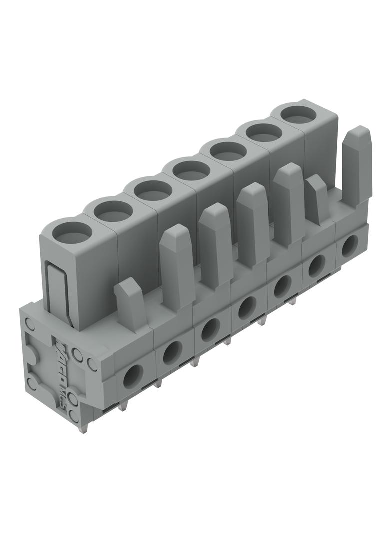 MCS-MIDI Classic gniazdo 7-bieg. szare raster 5 mm /50szt./ WAGO