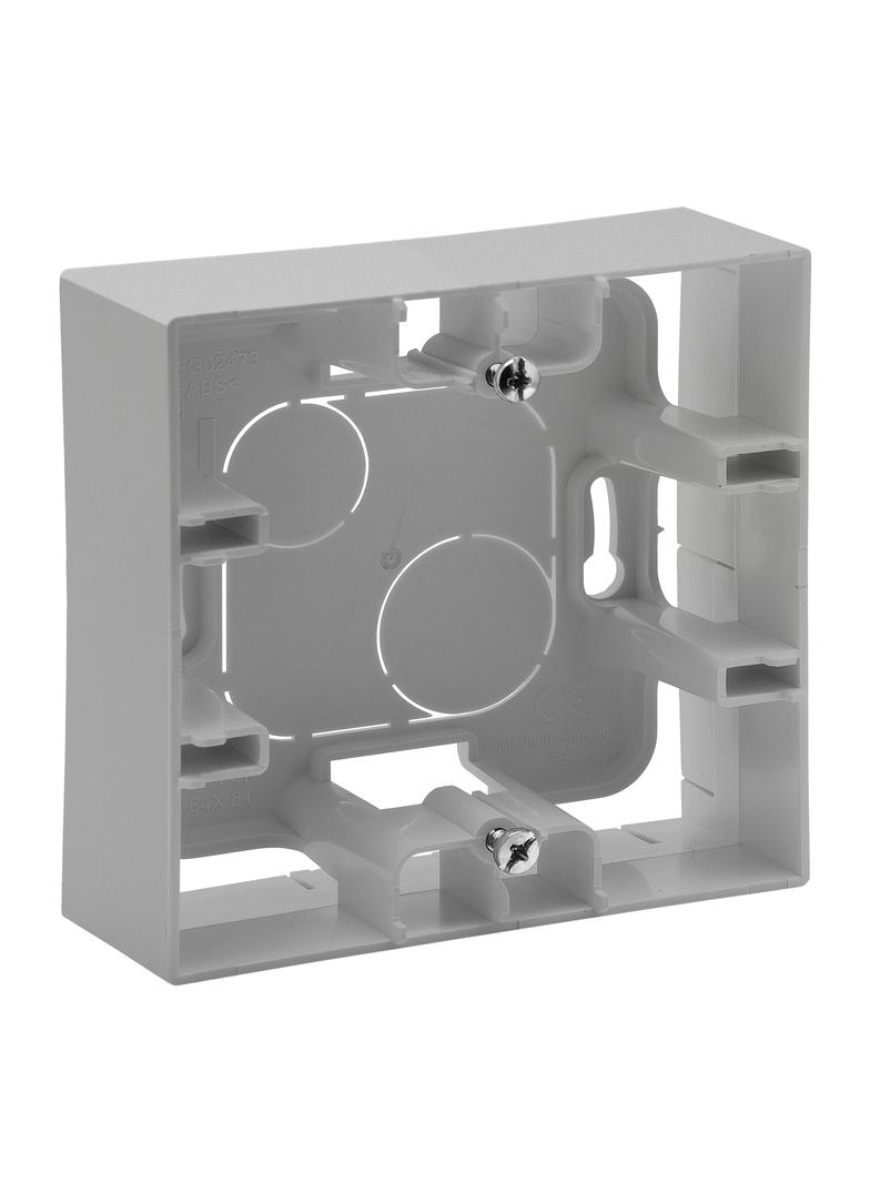 Niloe Step - puszka natynkowa pojedyncza- kolor aluminium, Legrand