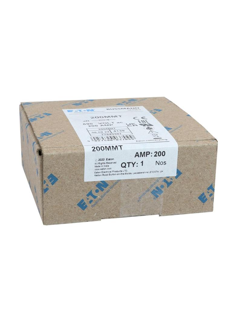 200AMP 690V AC BS88 HIGH SPEED TWIN FUSE Wkładka szybka 200A AC 690V DC 350V BS88 83x113 m 200MMT EA