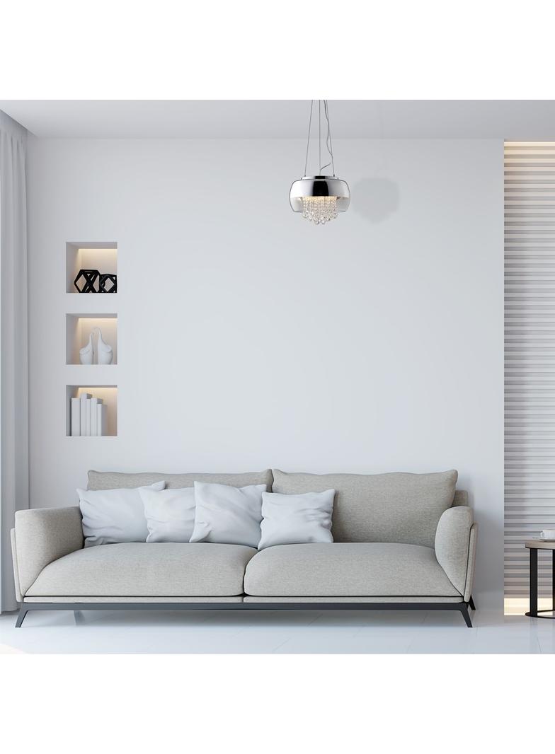 lampa wisząca Luna 3xE14 chrom ML3801 Milagro