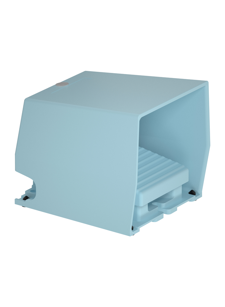 Harmony XPE Łącznik nożny pojedyńczy z osłony, niebieski