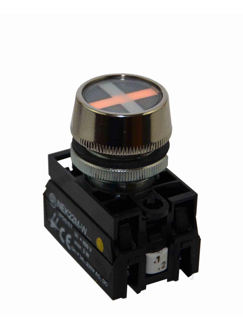 Wsk.położ. NEK22MWP 24-230V czerwony