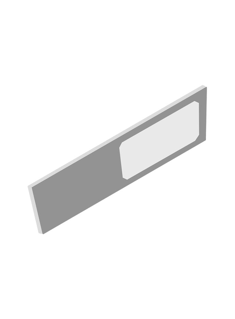 PLANA lampka podszafkowa LED 4W, 240lm, 4000K, szara AD-OM-6476L4/G ORNO
