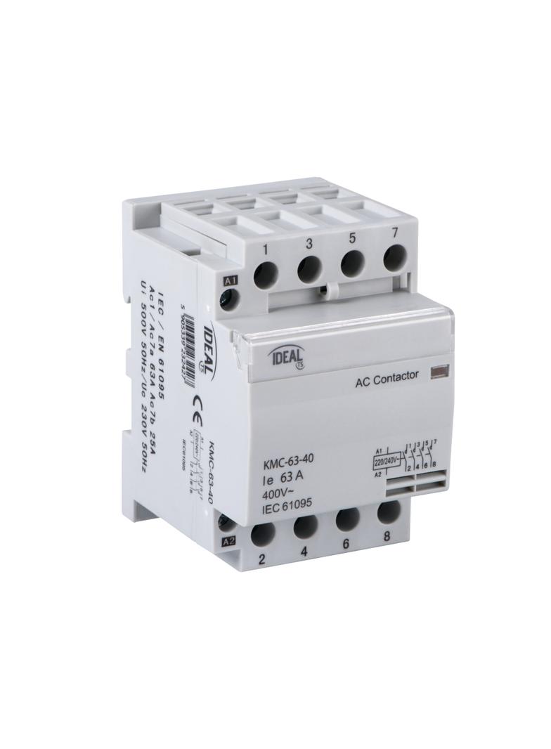 Stycznik modułowy 63A 4Z 0R 230V AC KMC-63-40 23242 KANLUX