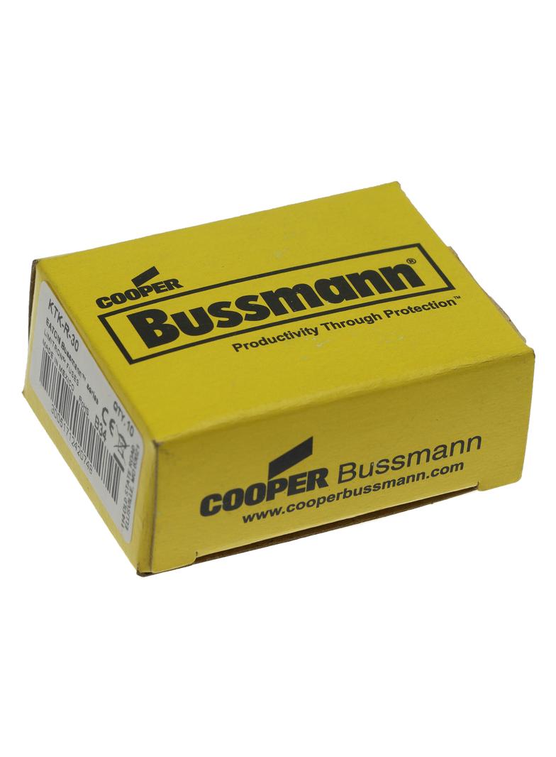 CLASS CC FAST ACTING FUSE 30A 600VAC Limitron Klasa CC KTK-R-30 EATON
