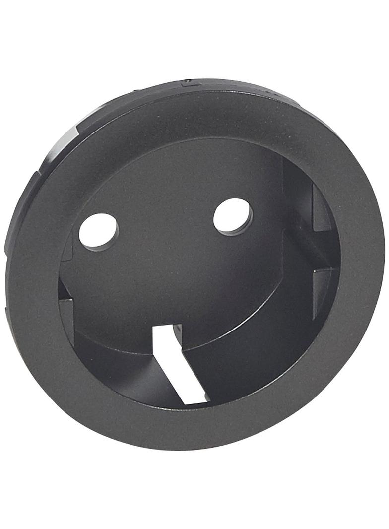 CELIANE - Plakietka do gniazd 2P+Z 16 A - 250 V~ SCHUKO grafitowa, Legrand