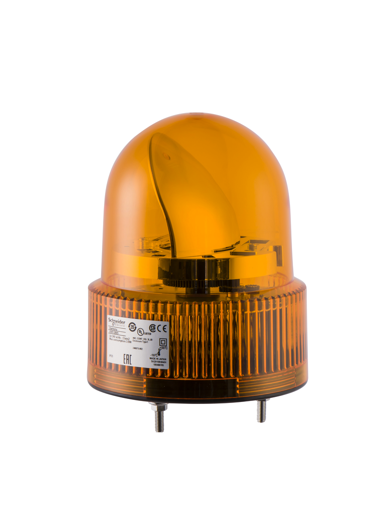 Harmony XVR Sygnalizator obrotowy 120mm pomarańczowy 24VAC/DC XVR12B05S Schneider