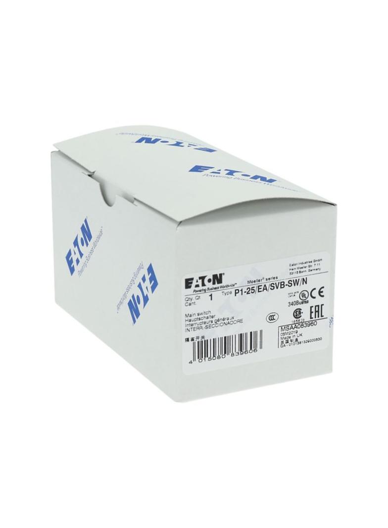 P1-25/EA/SVB-SW/N Rozłącznik On/Off 25A 13kW 083960 EATON