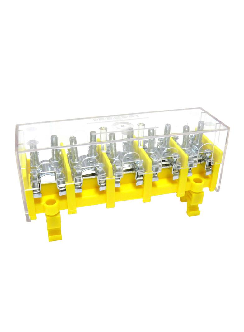LZ5*25/10wyk.22P , Odgałęźnik instalacyjny 5-segmentowy (zacisk: 5x2x25mm2 - 5x4x10mm2) na TS 35/ z SIMET